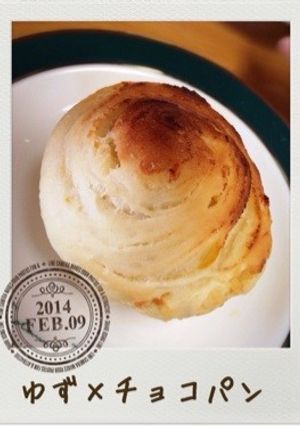 HBで♪ゆず×チョコパン-レシピのメイン写真