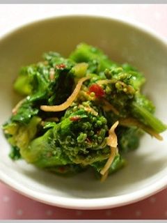 菜の花の中華和え-レシピのメイン写真