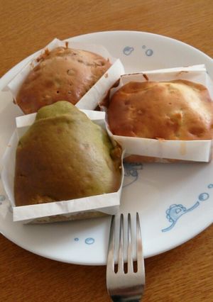 簡単!りんごかっぷけーき(○´∀`○)-レシピのメイン写真