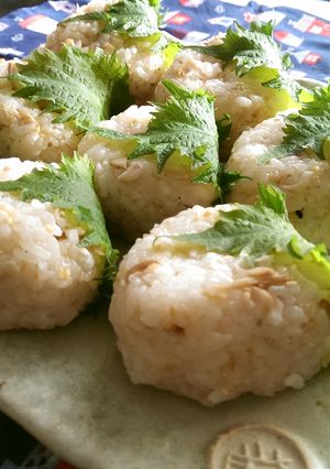 焼き魚の残りで…なんちゃって鯖寿司にぎり-レシピのメイン写真