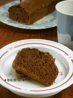 **ミルクココアパウンドケーキ**-レシピのメイン写真
