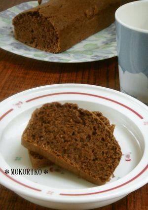 ＊＊ミルクココアパウンドケーキ＊＊-レシピのメイン写真