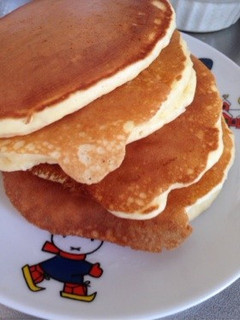 ふわふわホットケーキの覚え書き-レシピのメイン写真
