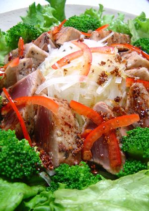 ☆ 初鰹のムニエル サラダ仕立て-レシピのメイン写真