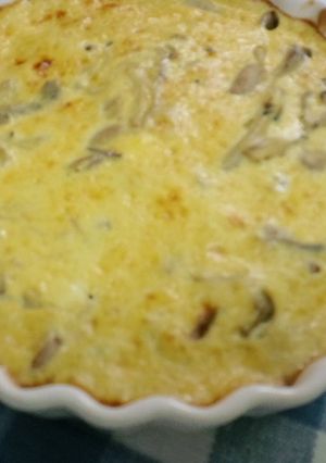 茸と豆のお豆腐のキッシュ-レシピのメイン写真