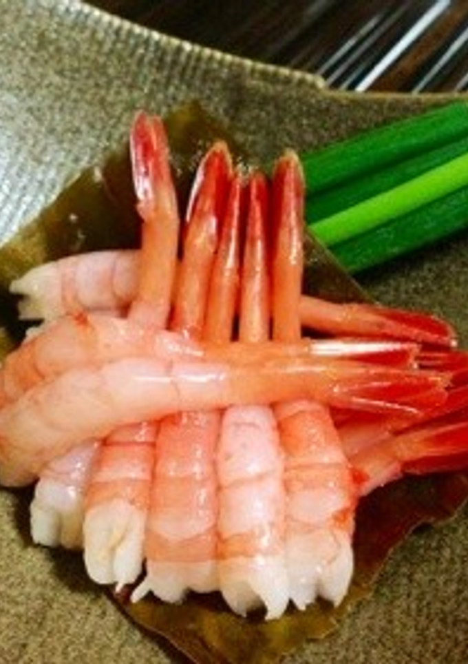 甘エビ昆布締め-レシピのメイン写真