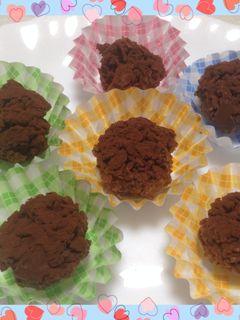 コーンフレークでチョコボール-レシピのメイン写真