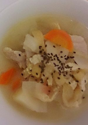 簡単あったか生姜豚汁-レシピのメイン写真
