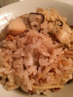 ホタテの炊き込みごはん♪-レシピのメイン写真
