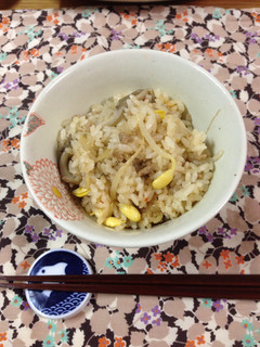 簡単★豆もやしの炊き込みご飯★-レシピのメイン写真