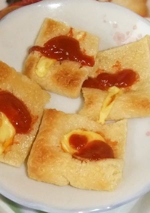 油揚げのピザ風-レシピのメイン写真