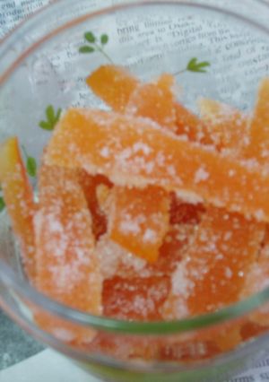 レンジではっさくピール-レシピのメイン写真