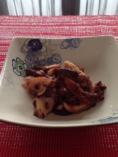 やわらかタコの甘辛煮-レシピのメイン写真