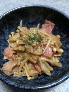 ☆簡単節約☆えのきのベーコンバター炒め☆-レシピのメイン写真