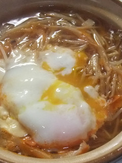 野菜たっぷり♪温玉キムチスープ-レシピのメイン写真