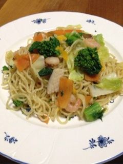 ☆お洒落に!塩焼きそば柚子風味アレンジ♪-レシピのメイン写真