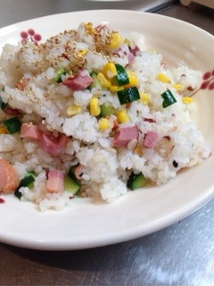 鴨スモークの混ぜご飯-レシピのメイン写真