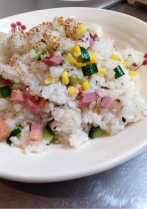 鴨スモークの混ぜご飯-レシピのメイン写真