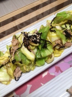 袋一つでキャベツサラダ-レシピのメイン写真