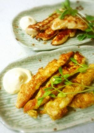 やわらかササミ焼き★味噌＆カレー味-レシピのメイン写真