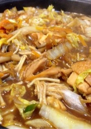 ふ〜ふ〜鶏味噌鍋☆-レシピのメイン写真