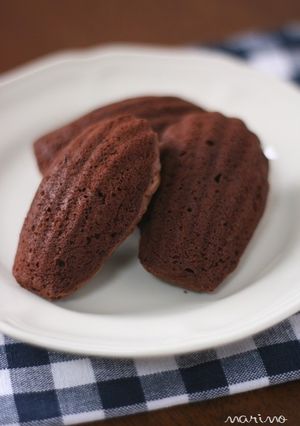 ガトーショコラ風★チョコマドレーヌ-レシピのメイン写真