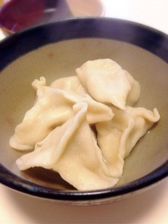 簡単!皮も手作り、水餃子☆ダイエットにも-レシピのメイン写真