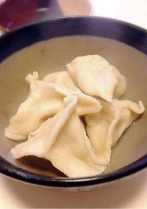 簡単！皮も手作り、水餃子☆ダイエットにも-レシピのメイン写真