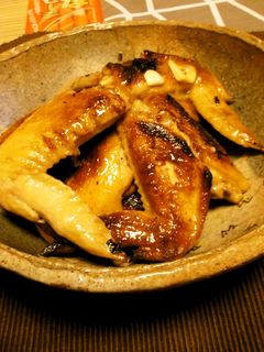 簡単!!手羽先のにんにく醤油漬け焼き☆-レシピのメイン写真
