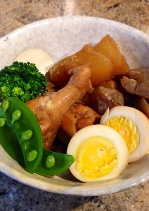 圧力鍋で手羽元と染み染み大根の煮物-レシピのメイン写真