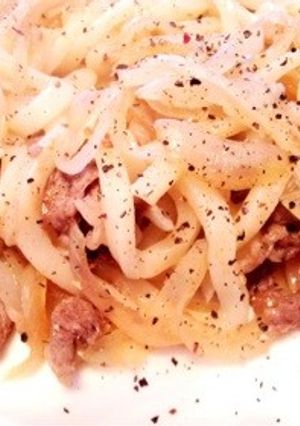 塩焼きうどん-レシピのメイン写真