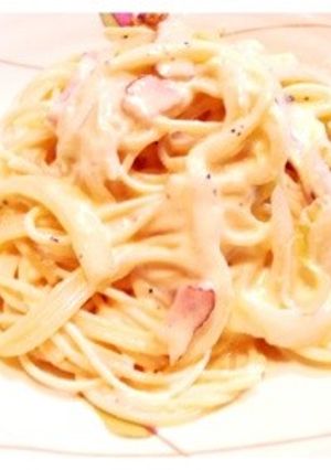 カルボナーラ-レシピのメイン写真