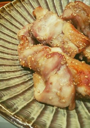 簡単！オーブンで焼く♪鶏肉ゴマ味噌焼き☆-レシピのメイン写真