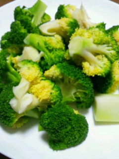 俺流!美味しいブロッコリーの茹で方-レシピのメイン写真