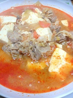 ♡チゲ豆腐♡-レシピのメイン写真