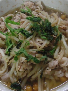 豚肉・ナメコうどん-レシピのメイン写真