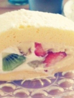 はちみつクリーム*ロールケーキ-レシピのメイン写真