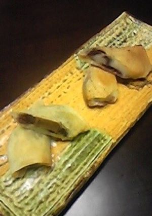 バナナ&つぶ餡&餅入りの揚げ春巻き-レシピのメイン写真