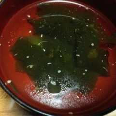 รูปของ 豚しゃぶの茹で汁で中華スープ