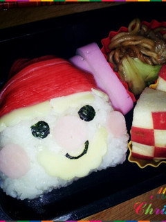 幼稚園弁当!クリスマスのサンタ弁当★-レシピのメイン写真