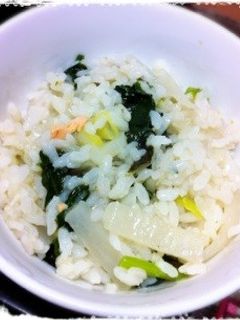 海鮮鍋の雑炊-レシピのメイン写真
