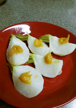 カブの蒸焼き田楽（覚書）-レシピのメイン写真