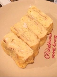 ふわふわ出汁巻き卵(*・ω・*)-レシピのメイン写真