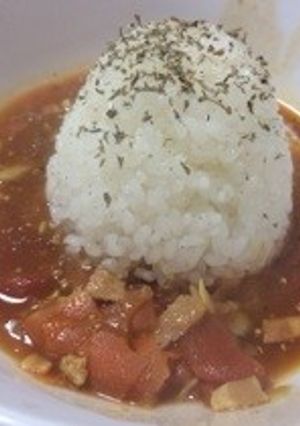 リメイク☆トマトスープからチキンカレー！-レシピのメイン写真
