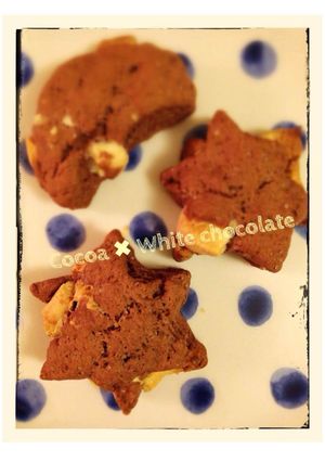 ココアとホワイトチョコの簡単スコーン-レシピのメイン写真