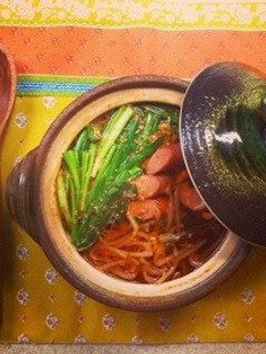 ぽっかぽかキムチスープ〜5分で食卓へ!〜-レシピのメイン写真