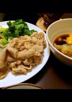 豚しゃぶ-レシピのメイン写真