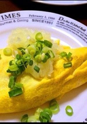 納豆オムレツ-レシピのメイン写真
