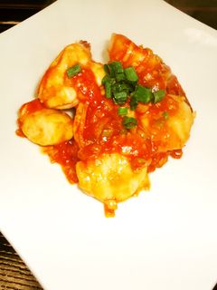 海老と帆立のチリソース煮-レシピのメイン写真