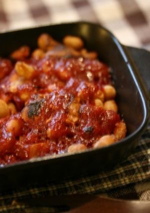 蒸し大豆のケチャップ焼き-レシピのメイン写真